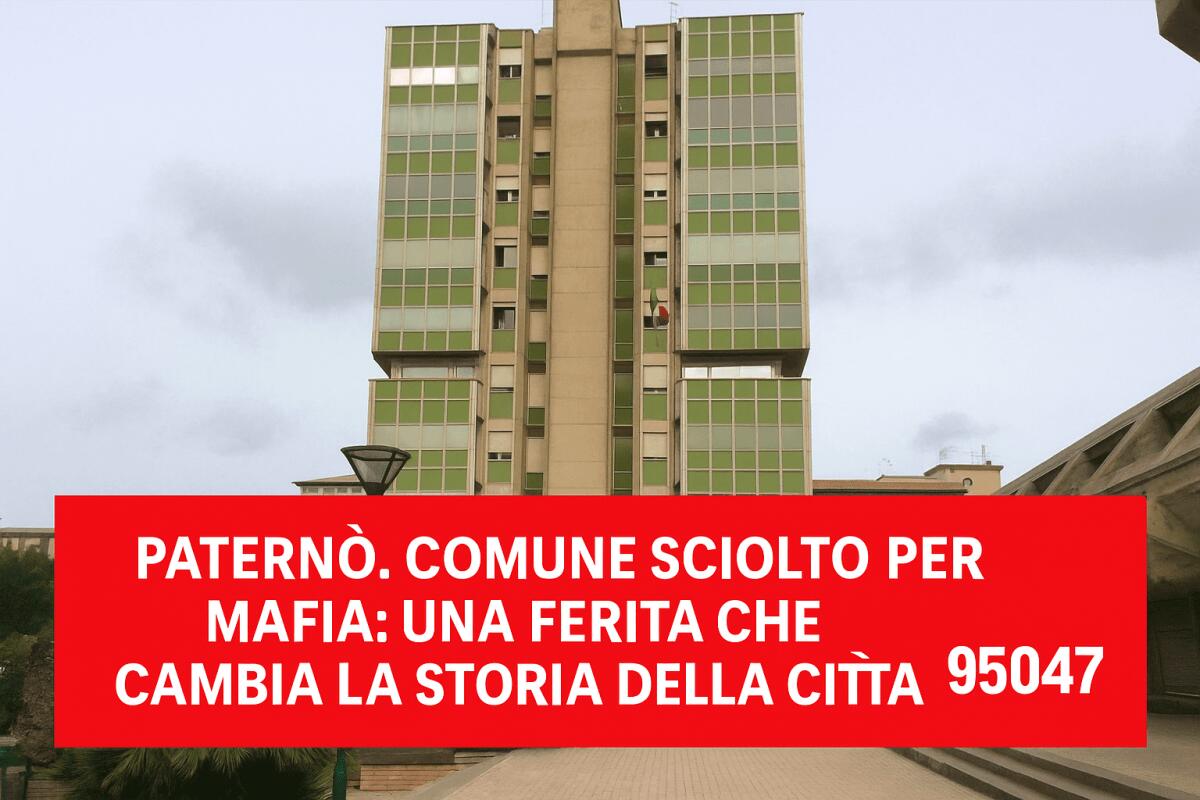 Paternò, Comune sciolto per mafia: una ferita che cambia la storia della città - 
