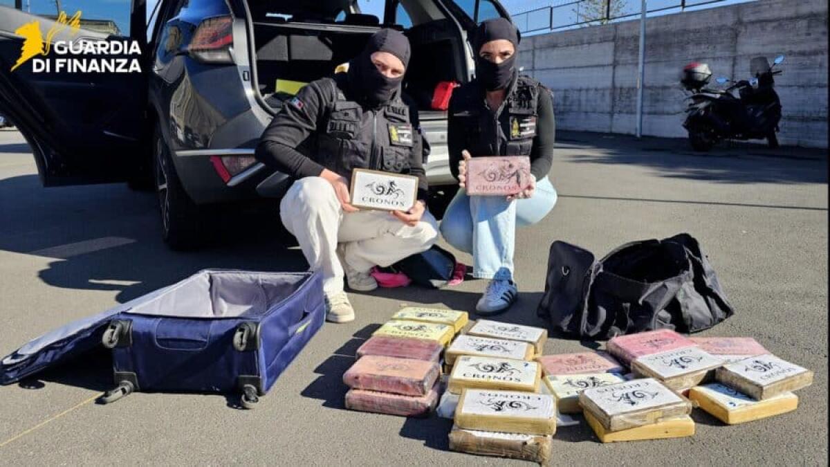 Catania, la Guardia di Finanza sequestra 35 kg di cocaina: arrestato un uomo al casello di S. Gregorio - 