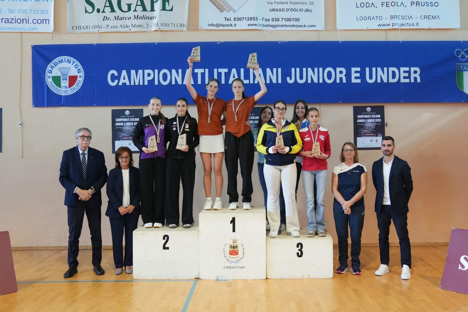 Paternò Badminton brilla ai Campionati Italiani Under: due bronzi e sei quarti di finale