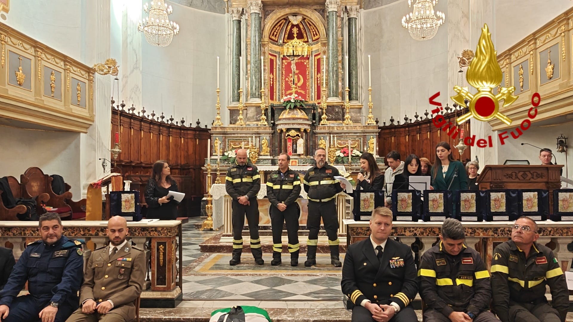 Paternò, assegnato il Premio Idria 2025 ai Vigili del Fuoco di Catania, Agrigento e Ragusa