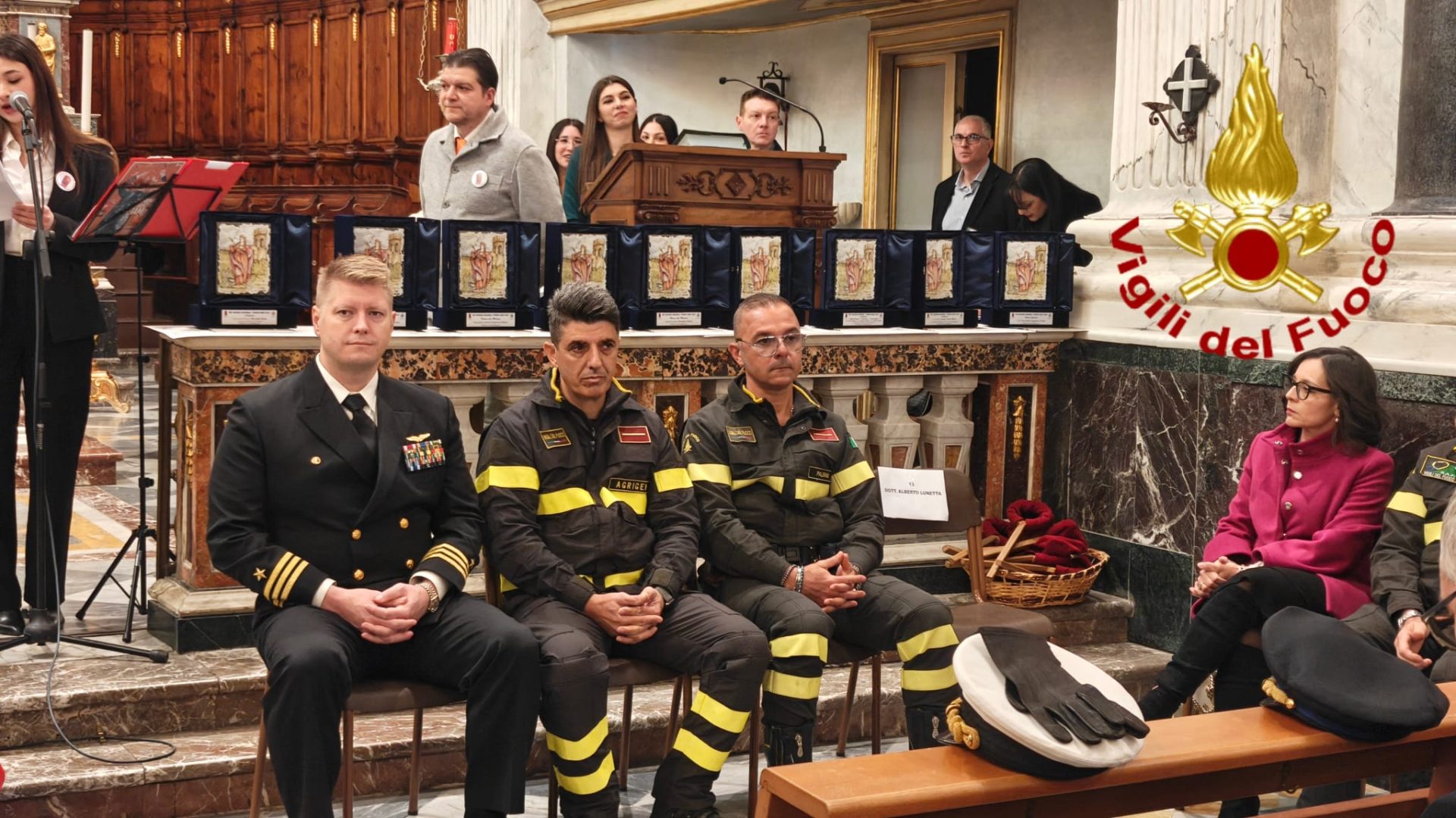 Paternò, assegnato il Premio Idria 2025 ai Vigili del Fuoco di Catania, Agrigento e Ragusa