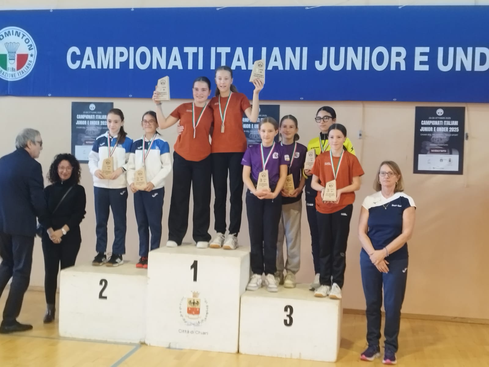 Paternò Badminton brilla ai Campionati Italiani Under: due bronzi e sei quarti di finale