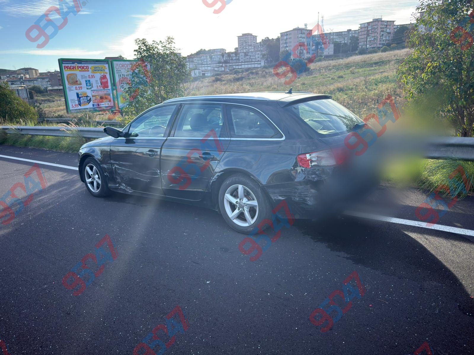 Circonvallazione di Catania, incidente coinvolte tre autovetture e una donna ferita