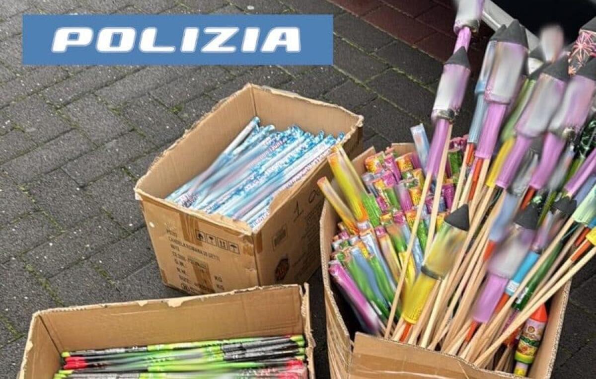 Trecastagni, 21 chili di botti illegali: denunciata la titolare di un negozio - 