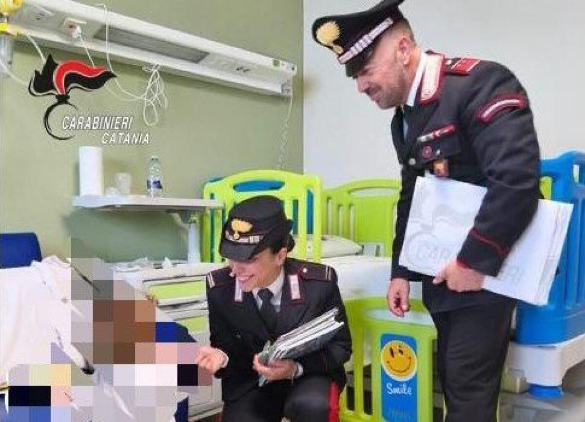 Catania, il Natale dei Carabinieri: doni e sorrisi ai bambini ricoverati - 