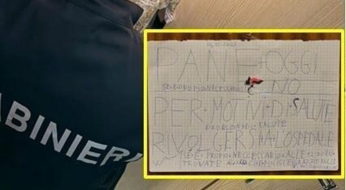 ACIREALE. Avviso sulla porta per lo spaccio: “Pane oggi no…”, ma arrivano i Carabinieri - 