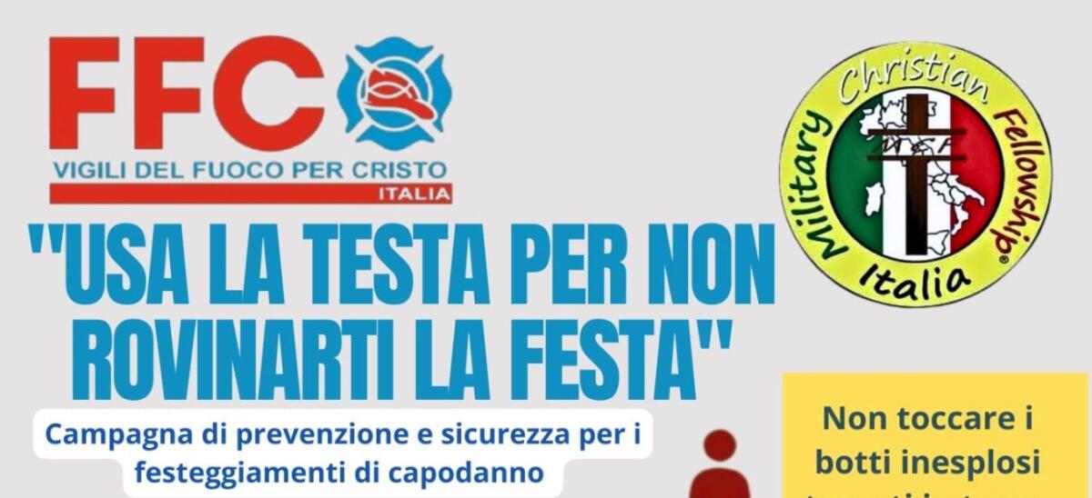 Botti di fine anno, l’iniziativa dei Vigili del Fuoco per Cristo: “Proteggiamo bambini e animali” - 