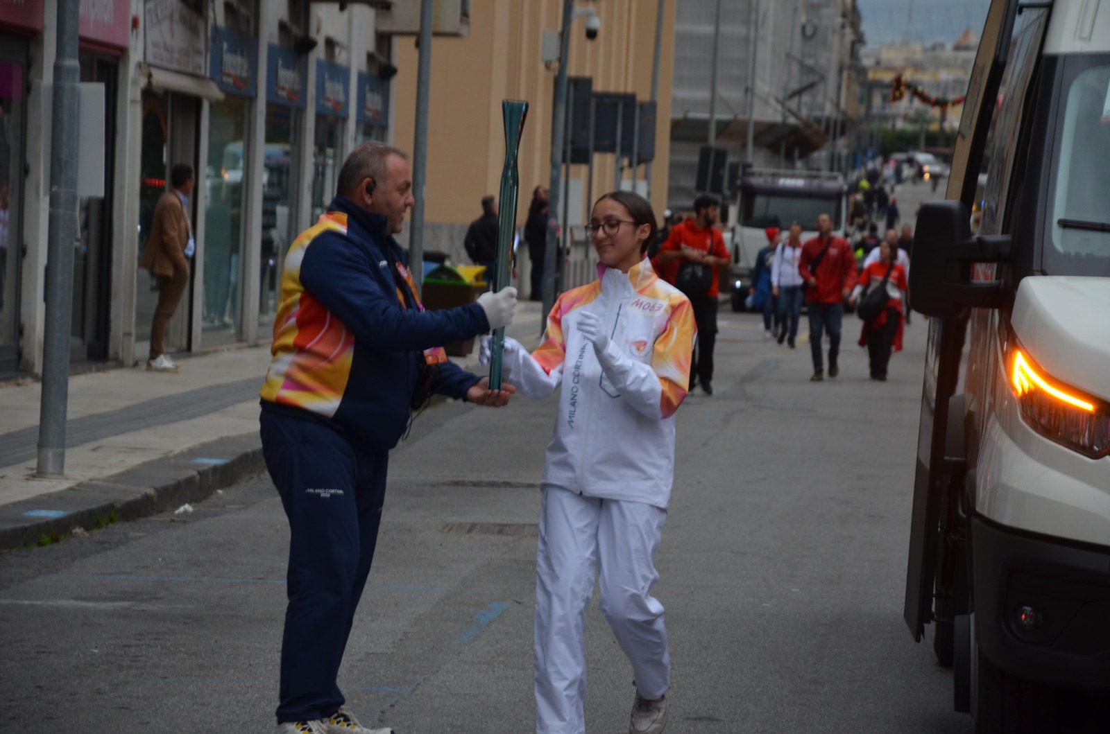 Paternò e le Olimpiadi: Adele Randazzo porta la Fiaccola, il nonno lo fece 65 anni fa