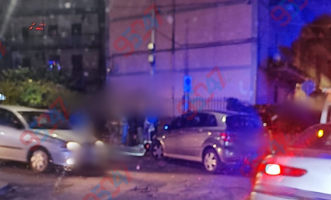 Grave incidente a Paternò: moto contro auto, due feriti