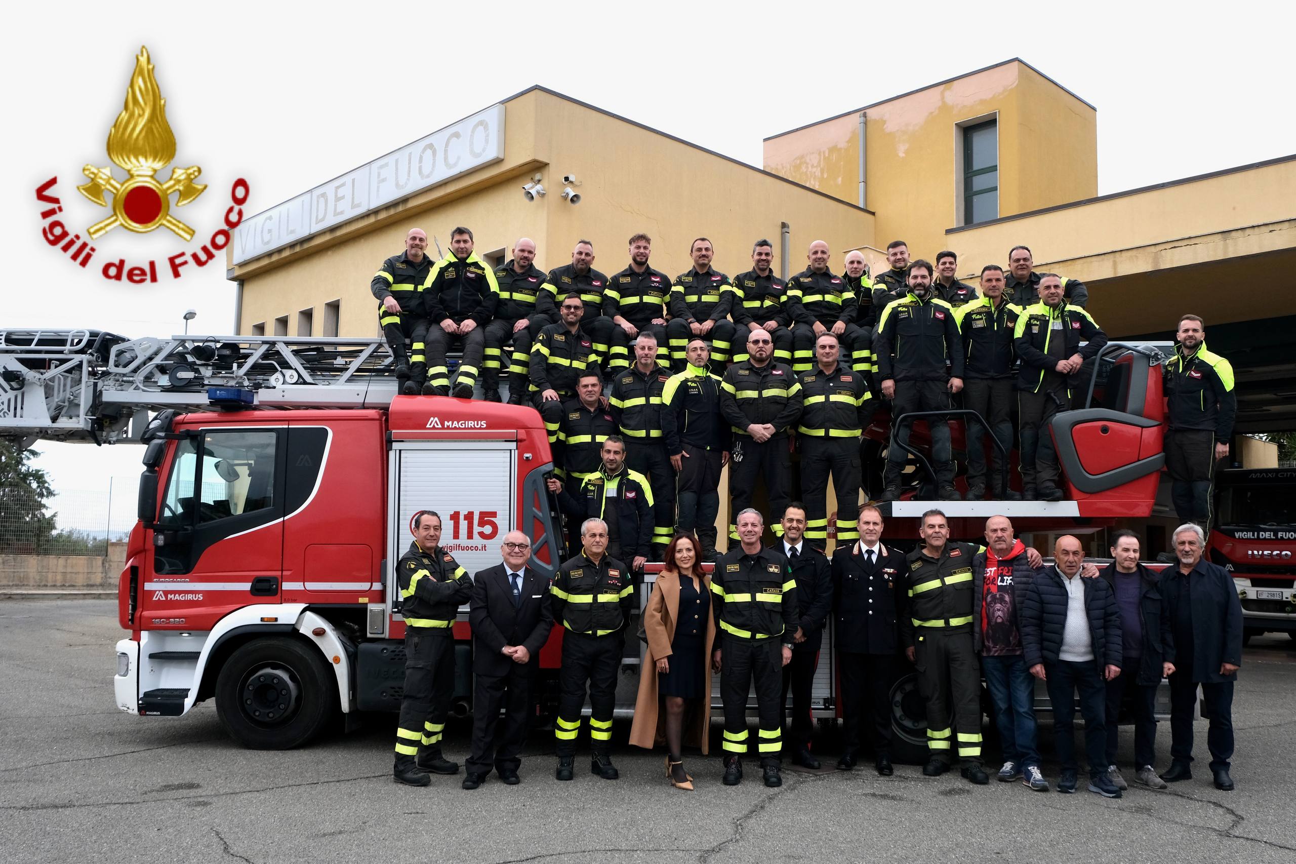 Santa Barbara 2025: emozionante omaggio dei Vigili del Fuoco a Paternò . Le foto
