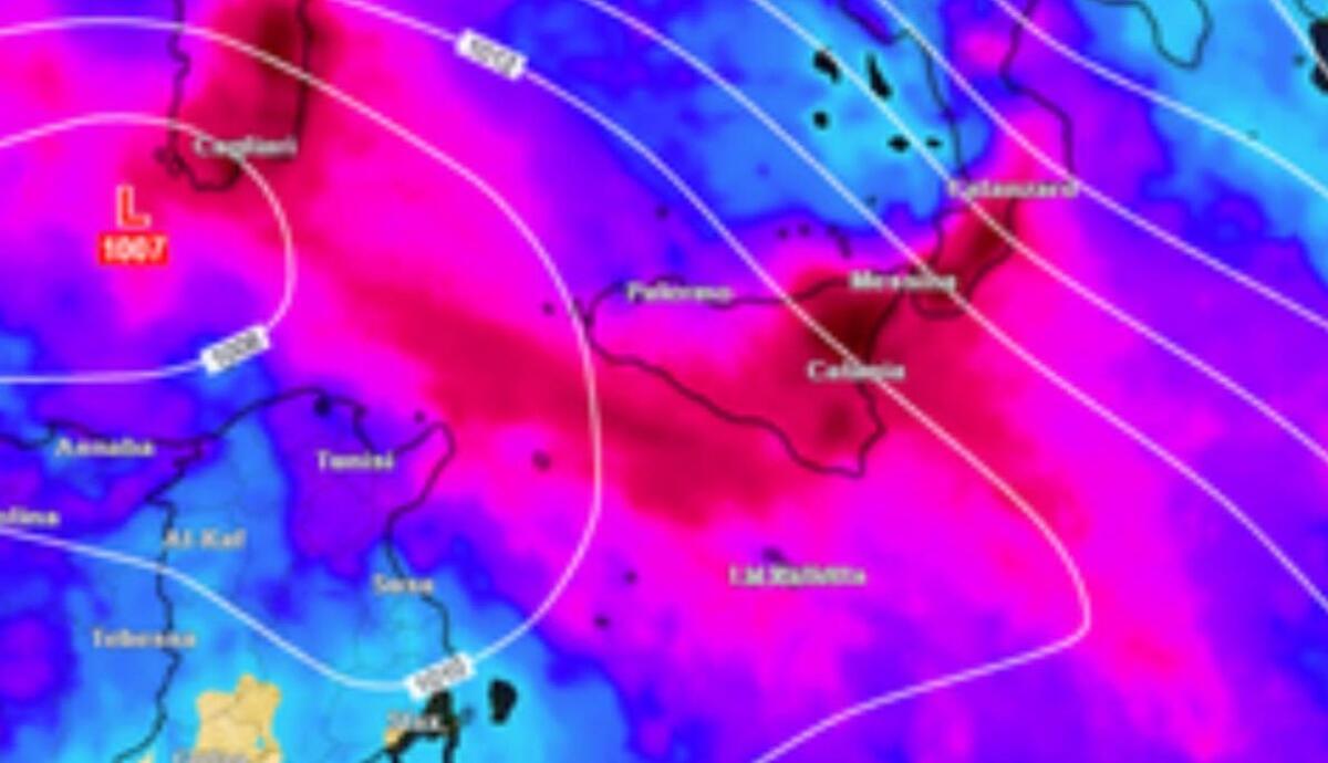 Sicilia, da lunedì forte maltempo: scatta il preallertamento della Protezione Civile - 