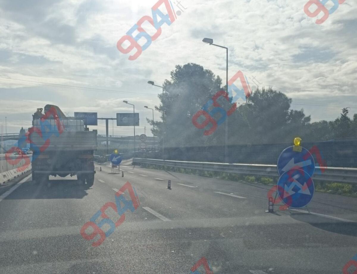 SS 121 paralizzata verso Catania: code già dallo svincolo Palazzolo - 