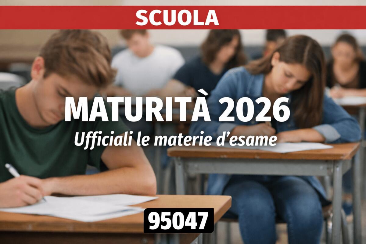 Esame di maturità 2026, ecco le materie e le nuove regole - 
