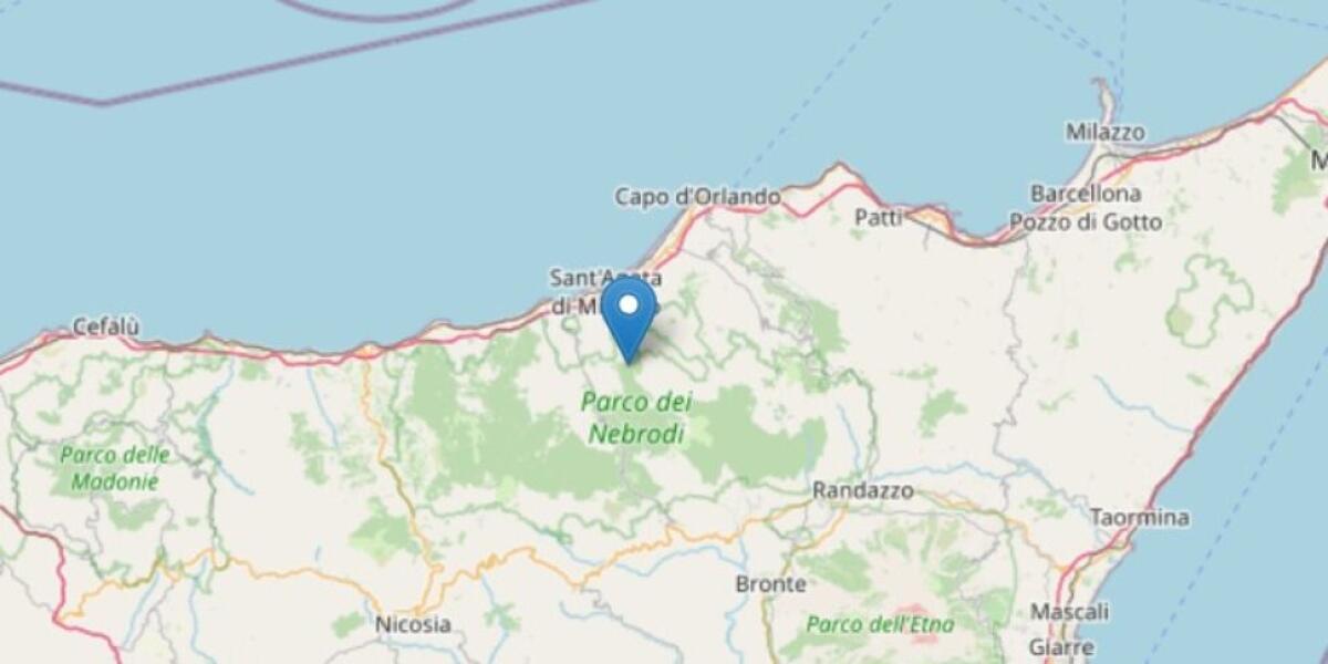 Ancora paura nel Messinese: terremoto di 3.7 fa tremare i Nebrodi - 