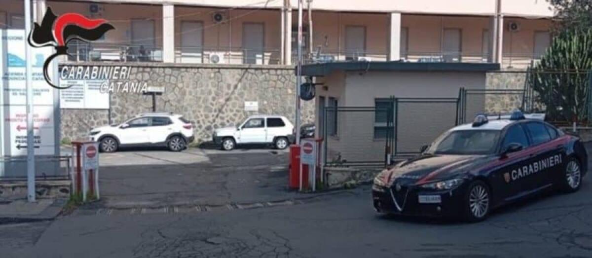 Paternò, tentato furto all’ospedale: 38enne sorpreso mentre forzava un distributore automatico - 