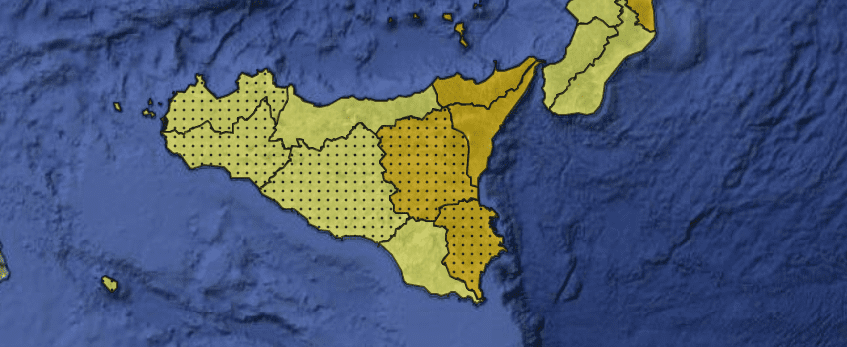 Tempesta “Harry”: allerta arancione della Protezione Civile in Sicilia orientale, gialla nel resto dell’isola; decisione sulle scuole nelle prossime ore