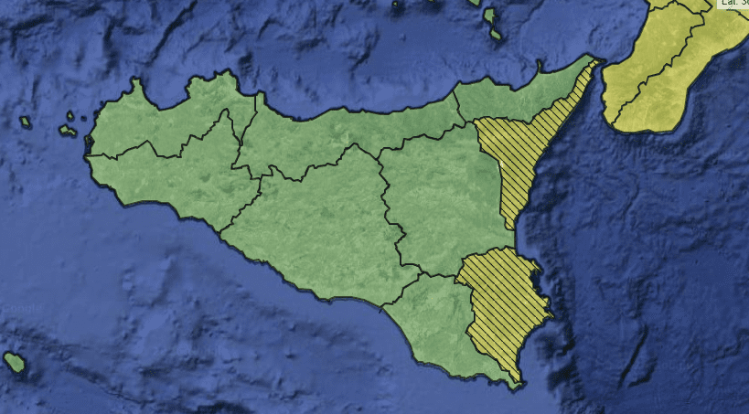 Allerta meteo ridimensionata a gialla per domani: scuole chiuse per verifica dei plessi in alcuni Comuni (ELENCO IN AGGIORNAMENTO)