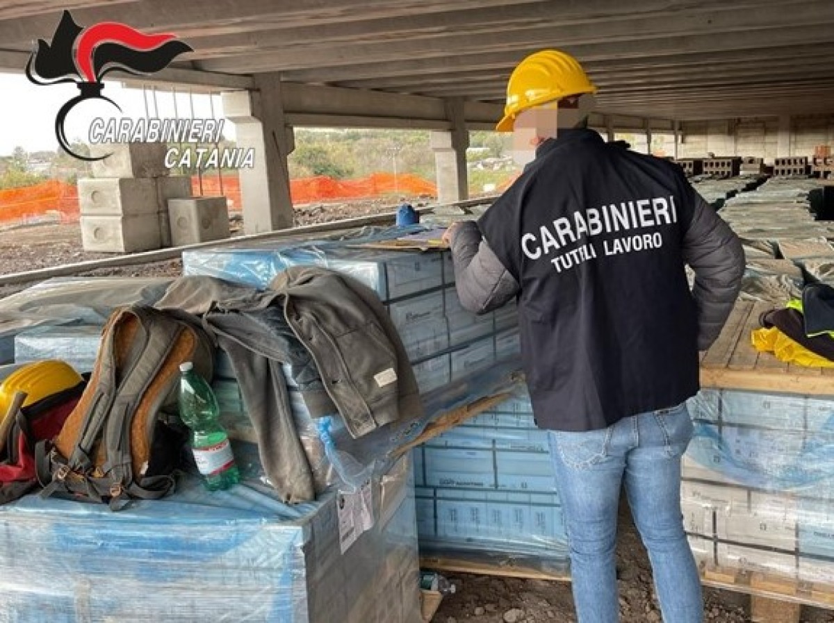 BRONTE. Legalità e sicurezza sul lavoro: intervento coordinato dei Carabinieri porta a 3 denunce  - 
