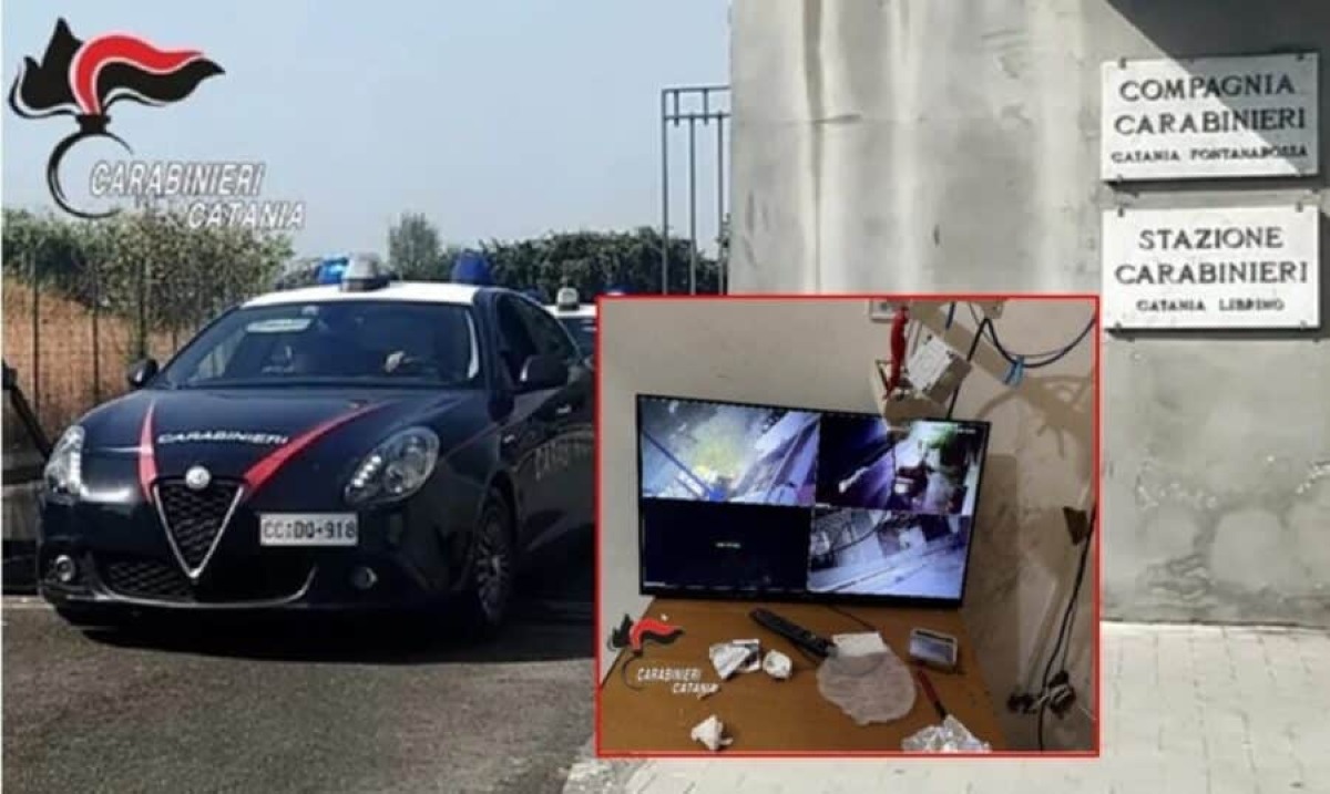 Catania, casa trasformata in “centrale” dello spaccio: sequestrate dosi e bilancino - 