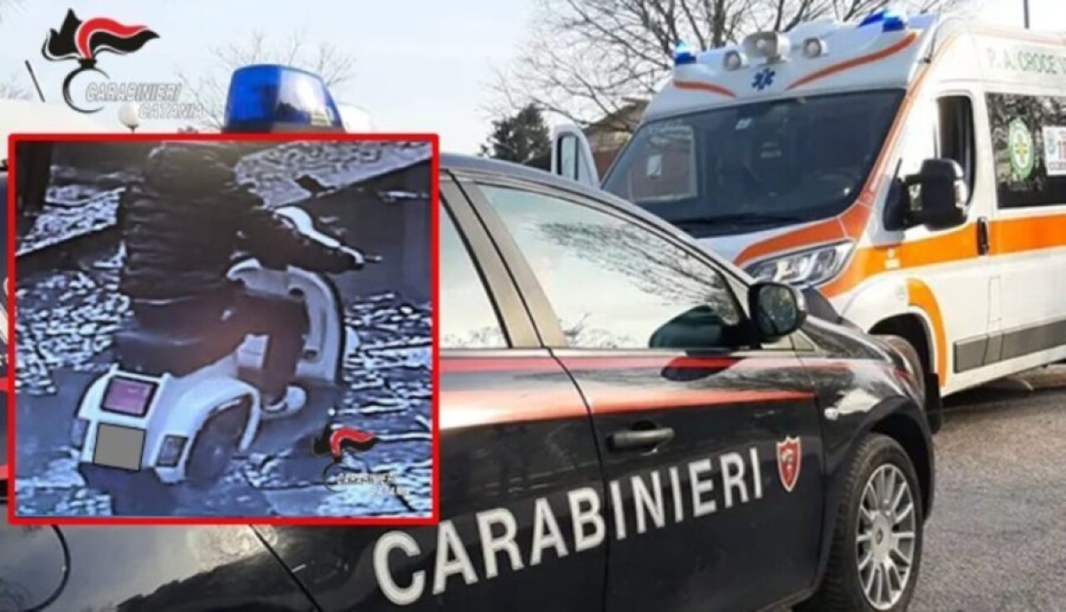 Zafferana Etnea, investe una donna sulle strisce e fugge: scooter rubato e senza assicurazione, denunciati madre e figlio - 