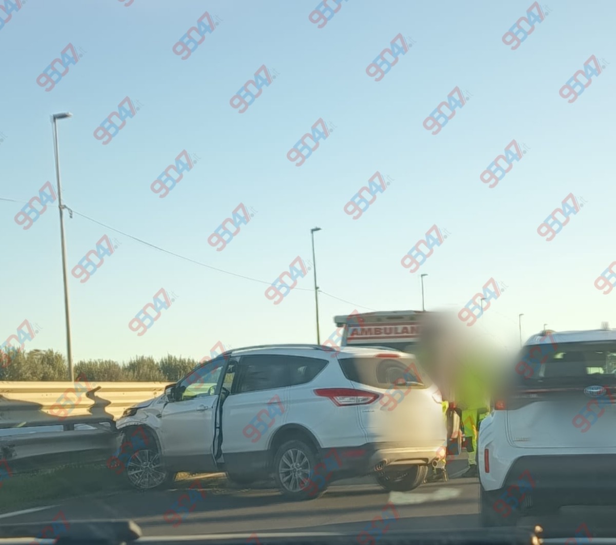 Incidente sull’Asse dei Servizi: sul posto i soccorsi  - 