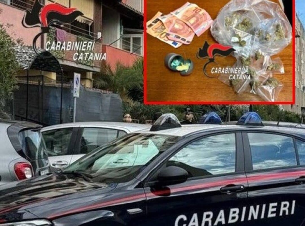 Catania, piazza di spaccio di droga con vedette: arrestati 29enne di Paternò e 30enne di Belpasso - 