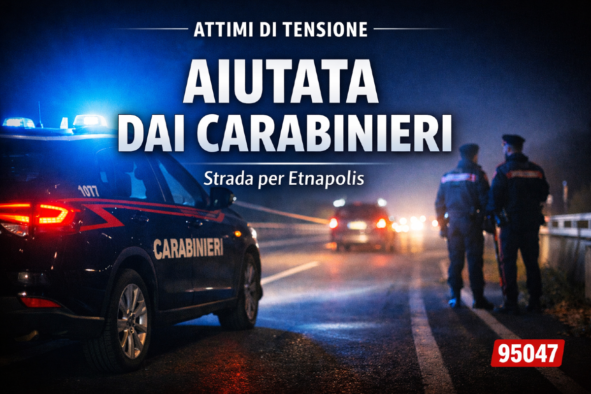Dramma sfiorato nei pressi della superstrada 121:  decisivo l’intervento dei Carabinieri - 