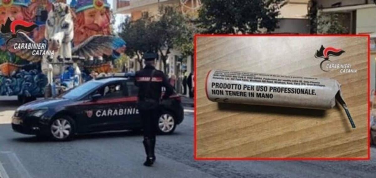 Inseguimento tra le strade di Acireale: 39enne fermato con un petardo ad alto potenziale - 