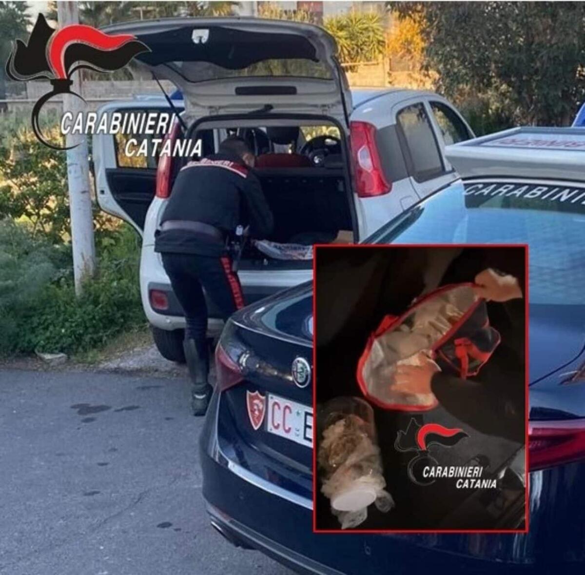 Catania, droga in auto e a casa: arrestato un 29enne - 