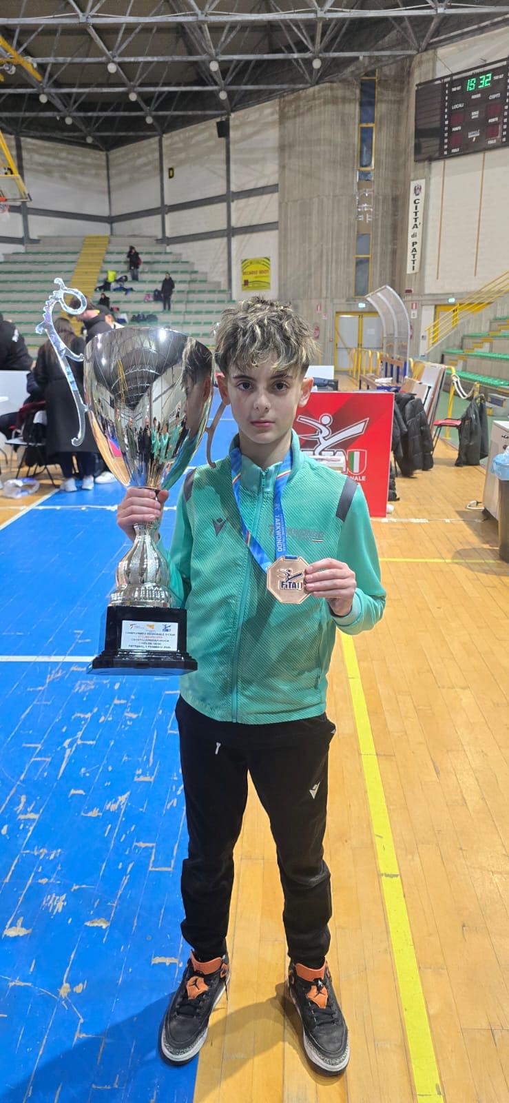 Grande risultato per l’ASD Chisari Taekwondo Dojang: è Vice Campione Regionale