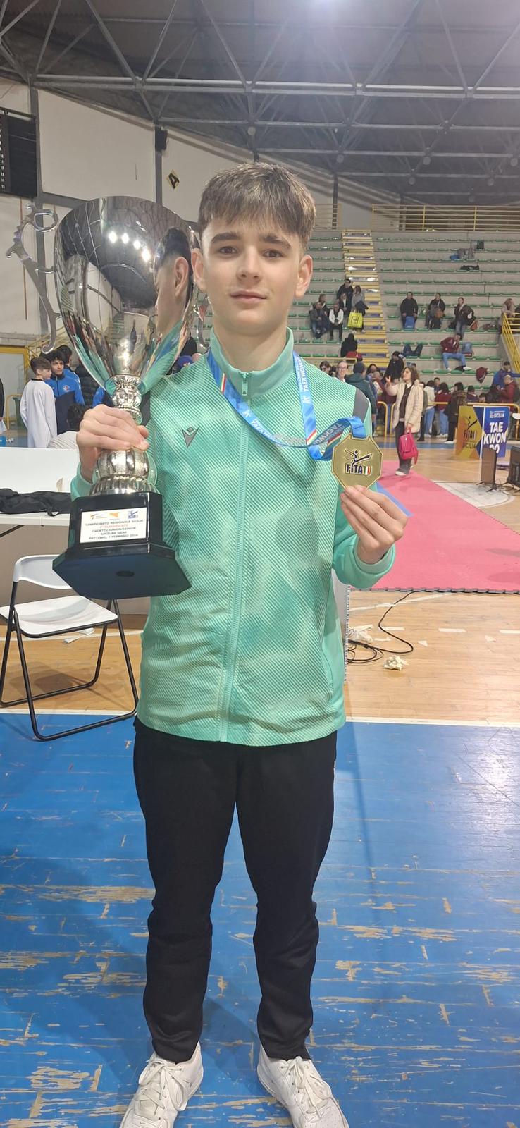 Grande risultato per l’ASD Chisari Taekwondo Dojang: è Vice Campione Regionale