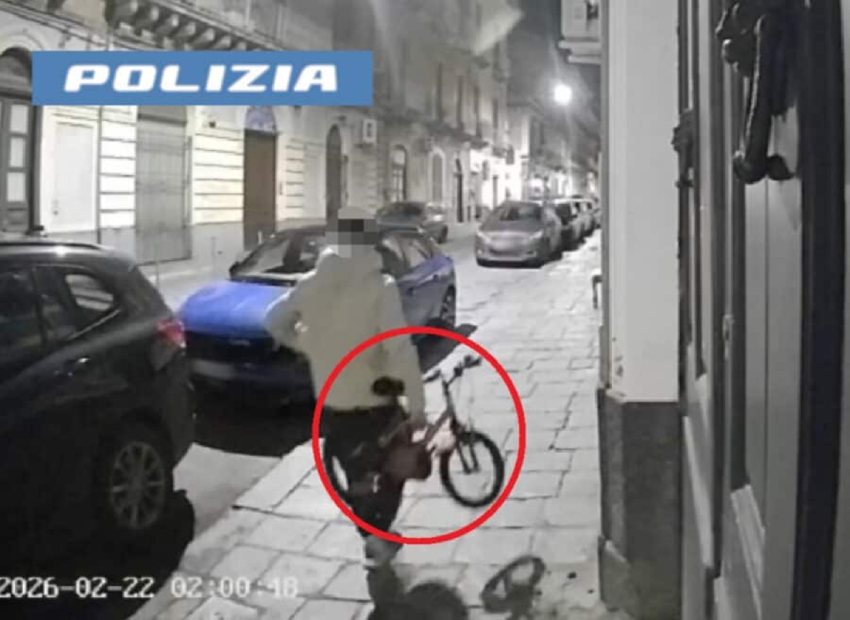 Evade dai domiciliari, ruba la bici a un bambino e un decespugliatore: arrestato 36enne a Catania - 