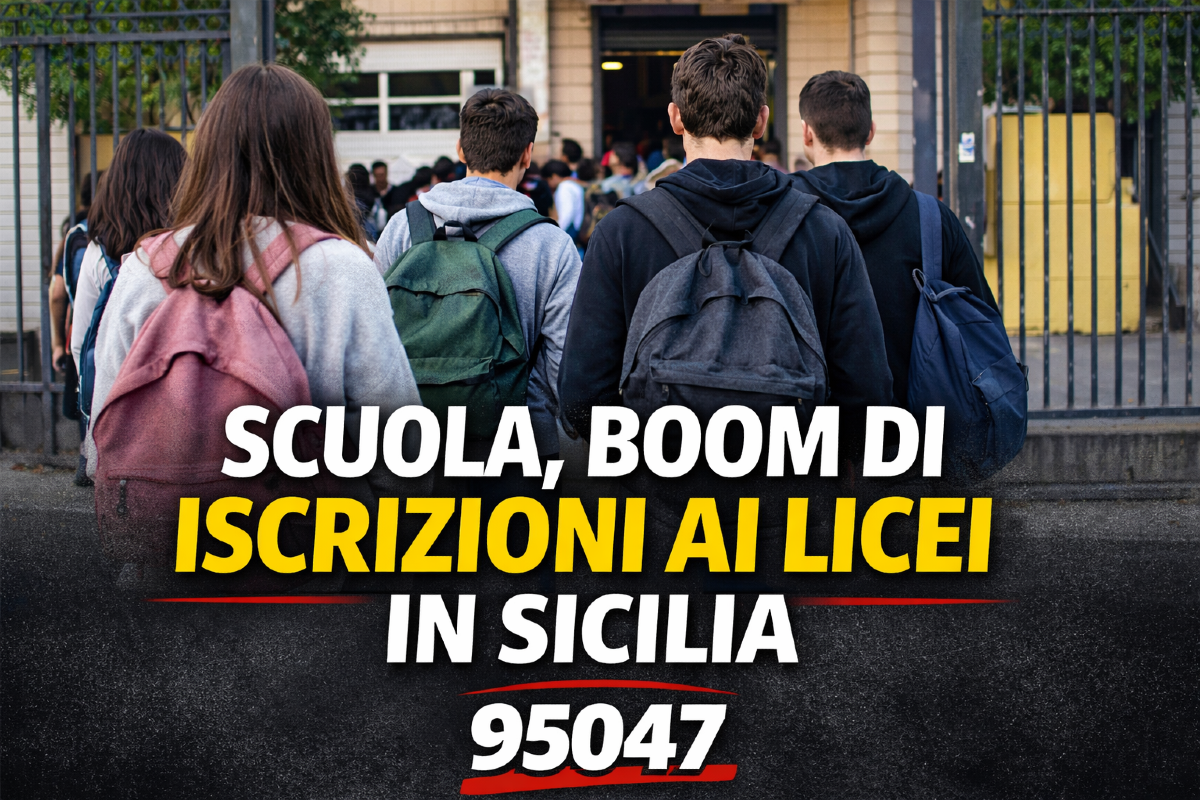 Iscrizioni scuola 2026/2027 in Sicilia: 41 mila studenti alle superiori, il liceo resta la scelta più amata - 