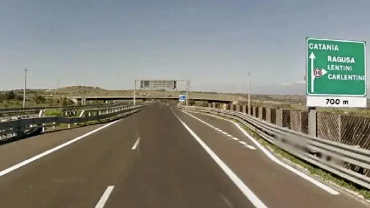 ATTENZIONE OGGI: chiusa l’autostrada Catania-Siracusa tra Augusta e Zona Industriale - 
