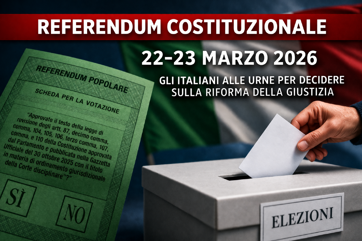 🗳️ Referendum costituzionale 22-23 marzo: come si vota, orari e cosa cambia - 