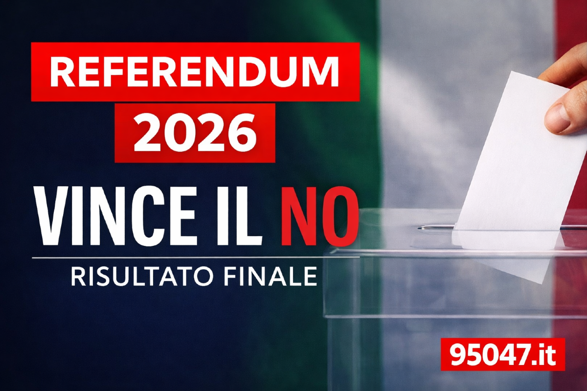 Referendum 2026, ha vinto il NO - 