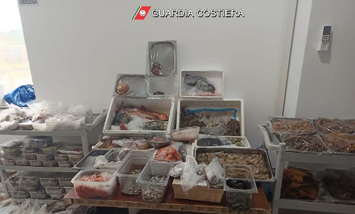 MISTERBIANCO - OPERAZIONE DELLA GUARDIA COSTIERA: SEQUESTRATI 500 CHILOGRAMMI DI ALIMENTI ALL'INTERNO DI UN CATERING CINESE. DENUNCIATO IL TITOLARE - 