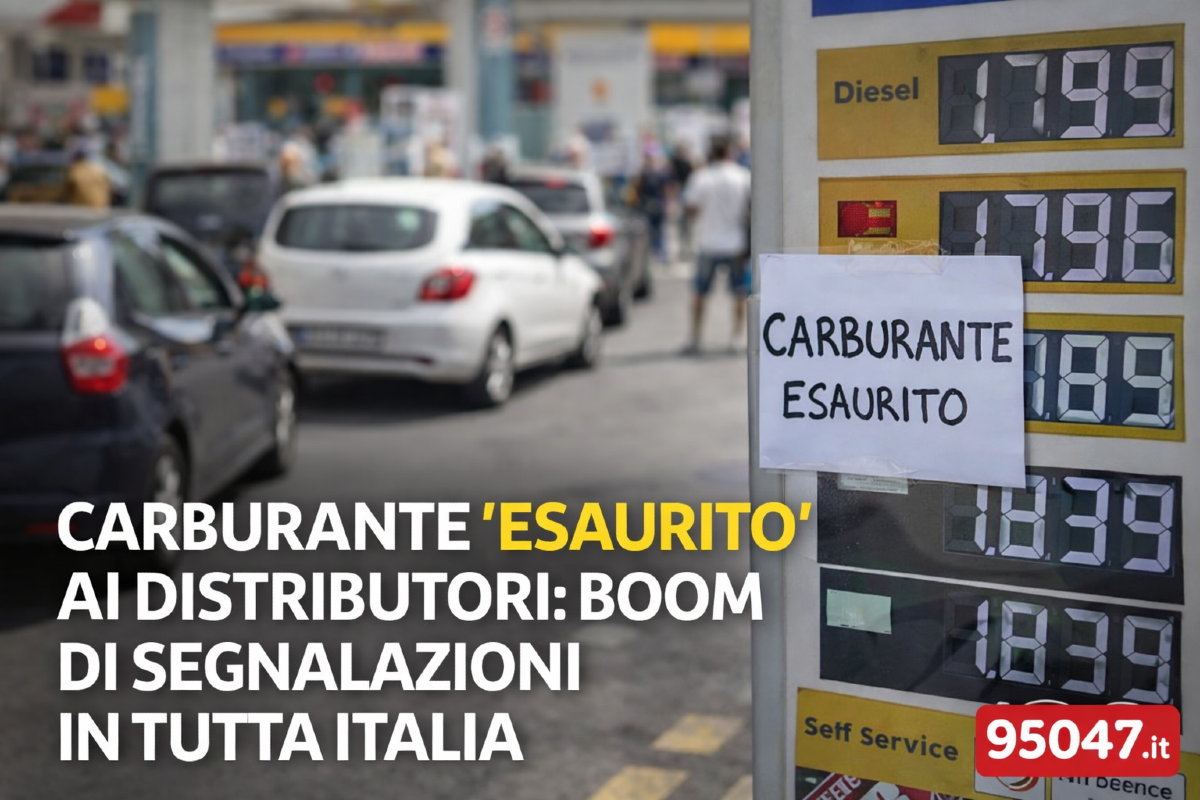 Carburante “esaurito” ai distributori: boom di segnalazioni in tutta Italia - 