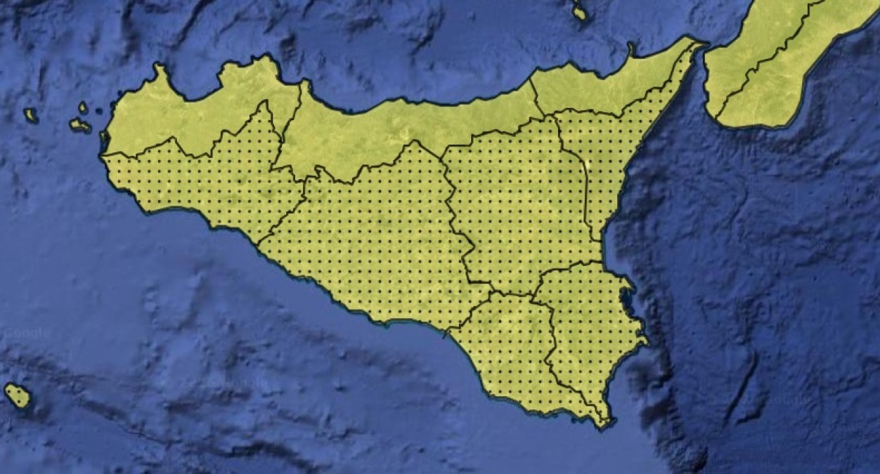Sicilia, nuova allerta gialla: temporali e freddo, primavera rimandata - 