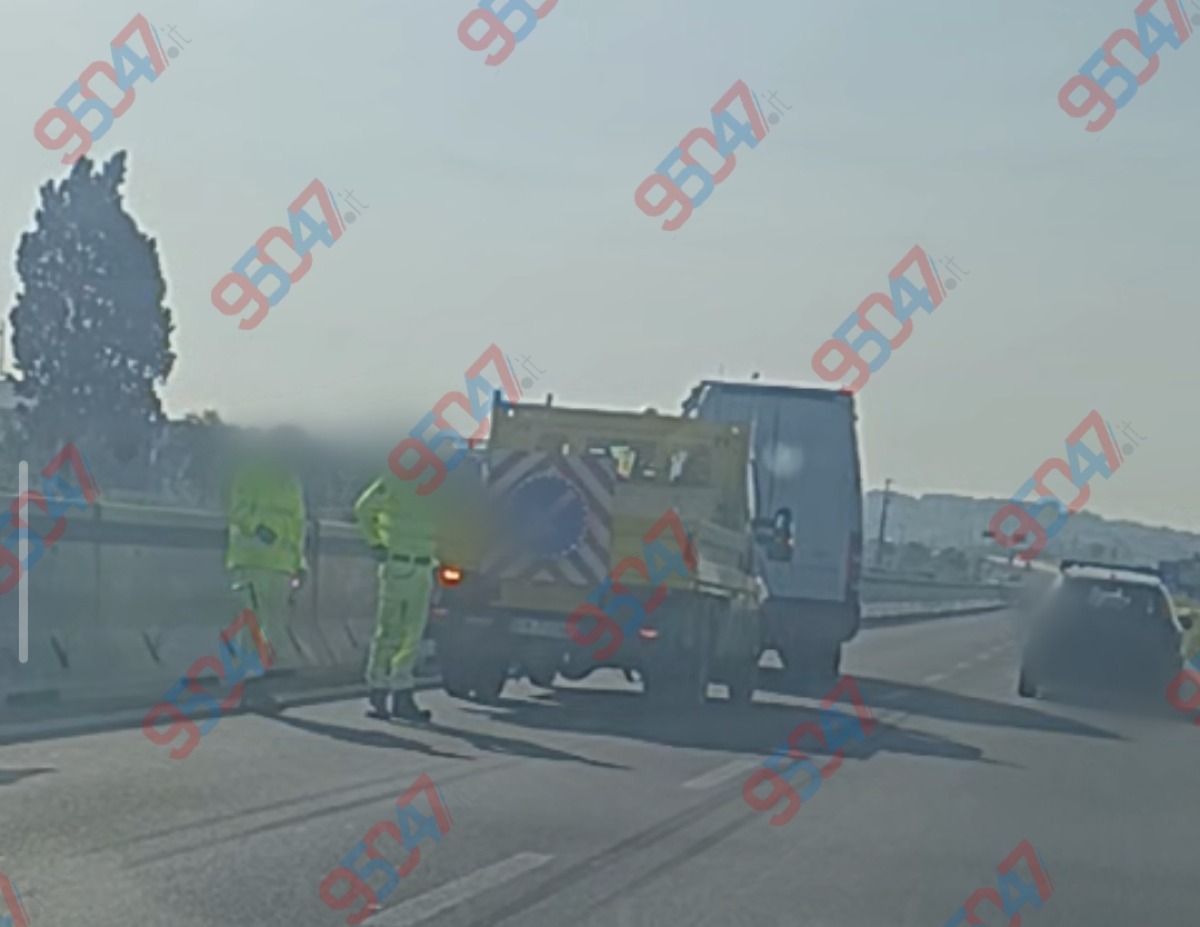 🚗 ULTIM’ORA – Disagi sulla 121: furgone in panne blocca la corsia di sorpasso - 