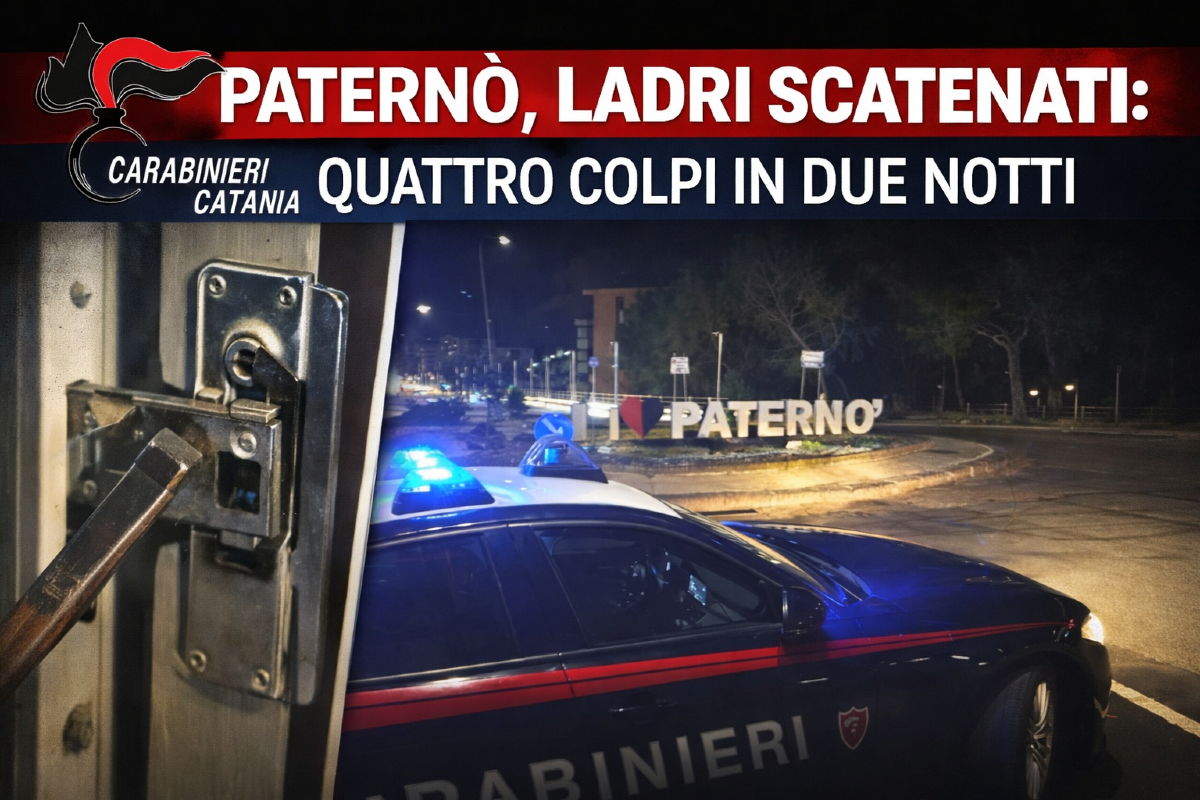 Paternò, scassi a raffica: colpite pizzerie, bar e paninoteche - 