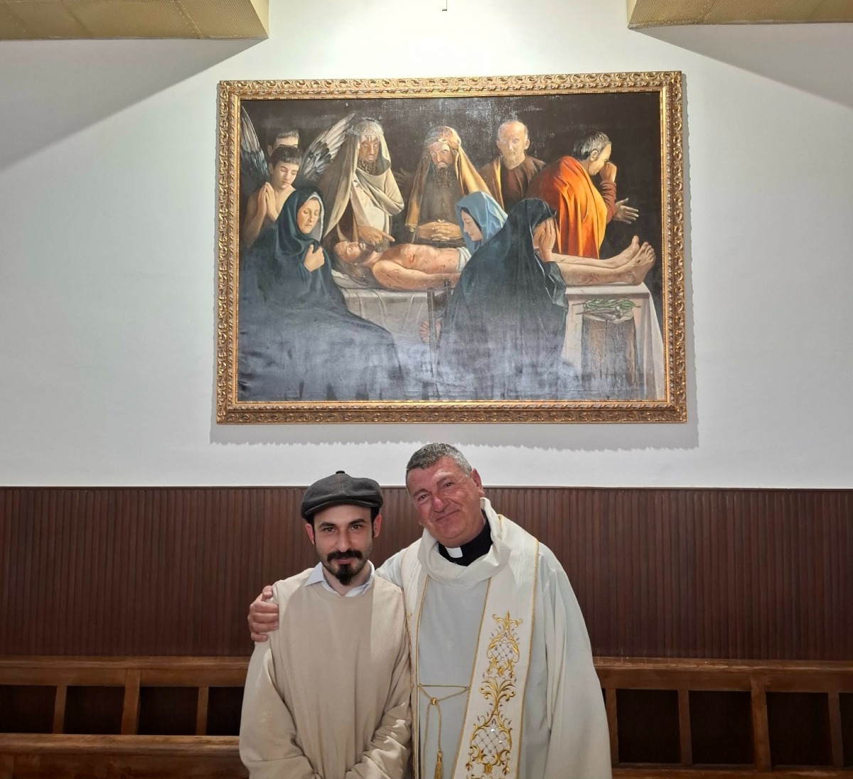 “La Deposizione” incanta Roma: l’opera del paternese Forte resta nella Cappella della Resurrezione - 