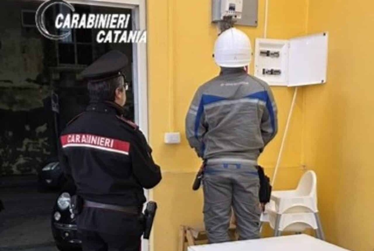 Catania,  ristorante “attaccato” abusivamente alla rete, rubati oltre 65mila euro di energia, denunciato titolare - 