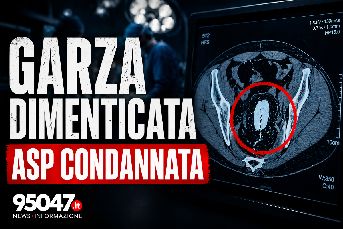 Siracusa, garza dimenticata dopo intervento: Asp condannata a risarcire i danni - 