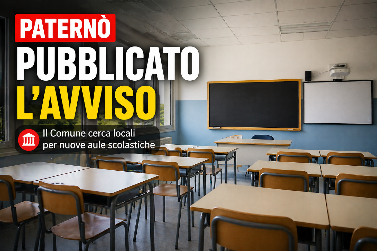 Paternò, il Comune cerca locali per nuove aule scolastiche: pubblicato l’avviso - 