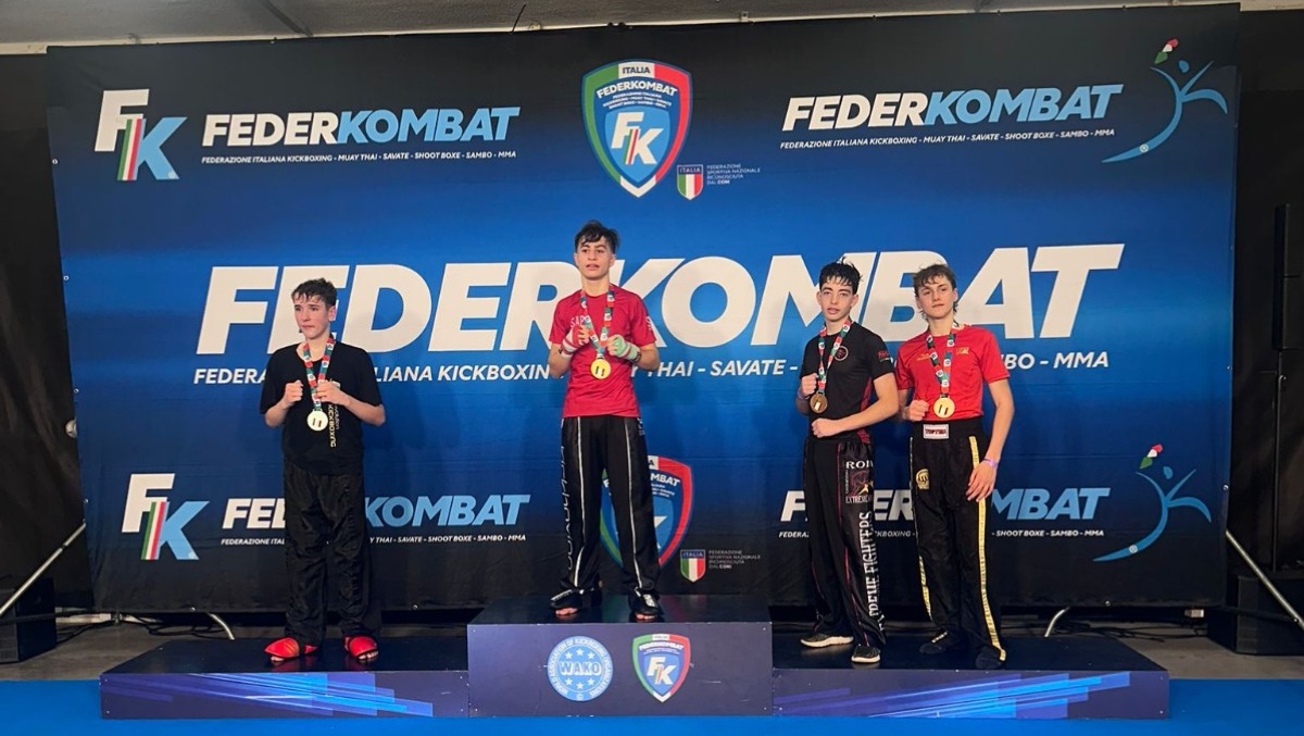 PATERNÓ, TRIONFO DELL' ASD ENERGY FITNESS AI CAMPIONATI ITALIANI FEDERKOMBAT - 