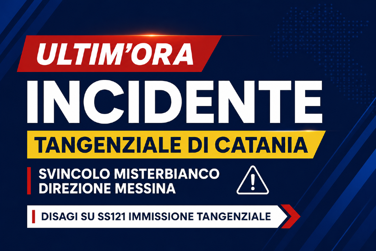 🚗 Incidente sulla Tangenziale di Catania: lunghe code disagi anche sulla SS121 - 