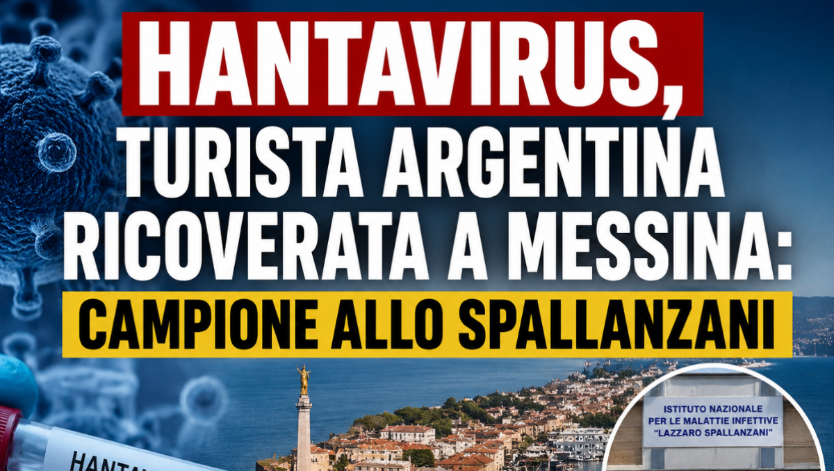 Messina, turista argentina ricoverata per sospetto Hantavirus: campione allo Spallanzani - 