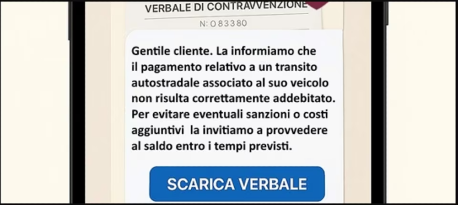 Allerta polizia postale: nuova truffa WhatsApp sui pedaggi autostradali - 