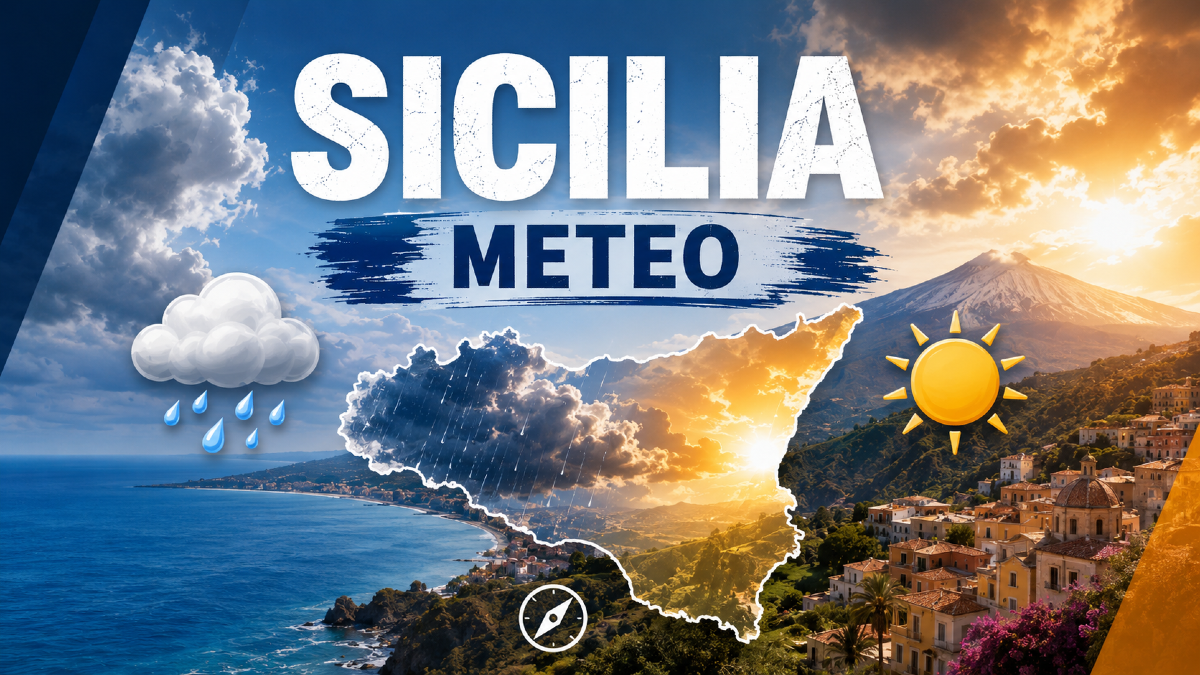 🌦️ Sicilia, settimana fresca e instabile: nel weekend tornano ad aumentare le temperature - 